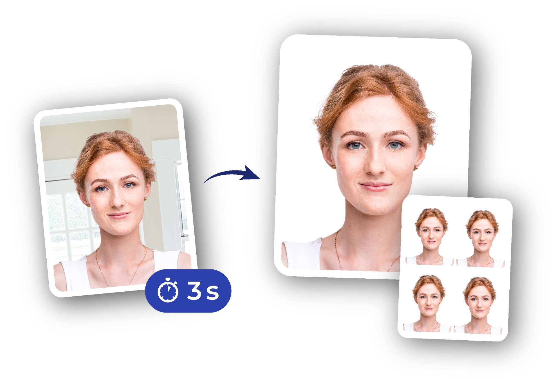 Tag pasfoto med din telefon